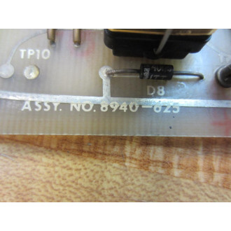 Warner & Swasey 8940-6640 Circuit Board 8940-625 - Used