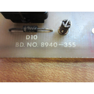 Warner & Swasey 8940-6640 Circuit Board 8940-625 - Used