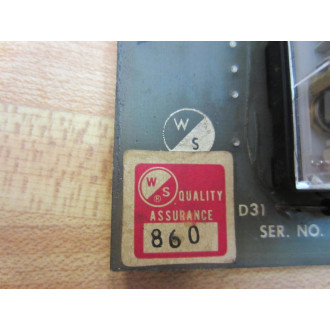 Warner & Swasey 3-8940-348 Circuit Board 4-8940-5424 - Used