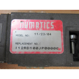 Numatics I12RD100JP00000 Pressure Regulator - Used