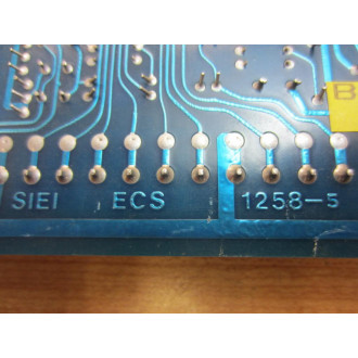 SIEI ECS 1258-5 Ry21 Board ECS12585 - Used