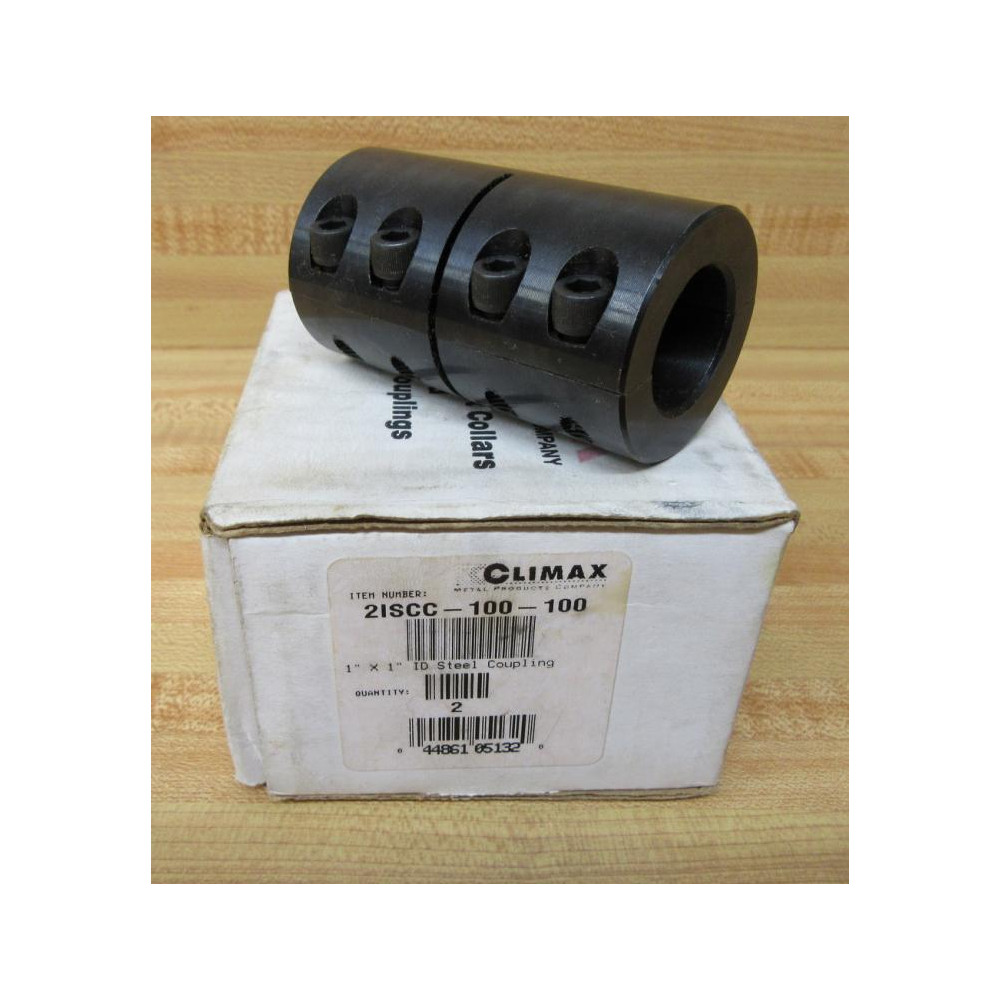 Climax Metal Products 2ISCC-100-100 Clamping Coupling 2ISCC100100 Climax Metal Products 2ISCC-100-100 Clamping Coupling 2ISCC100100