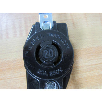 Bryant-Hubbell 7210B Single Receptacle