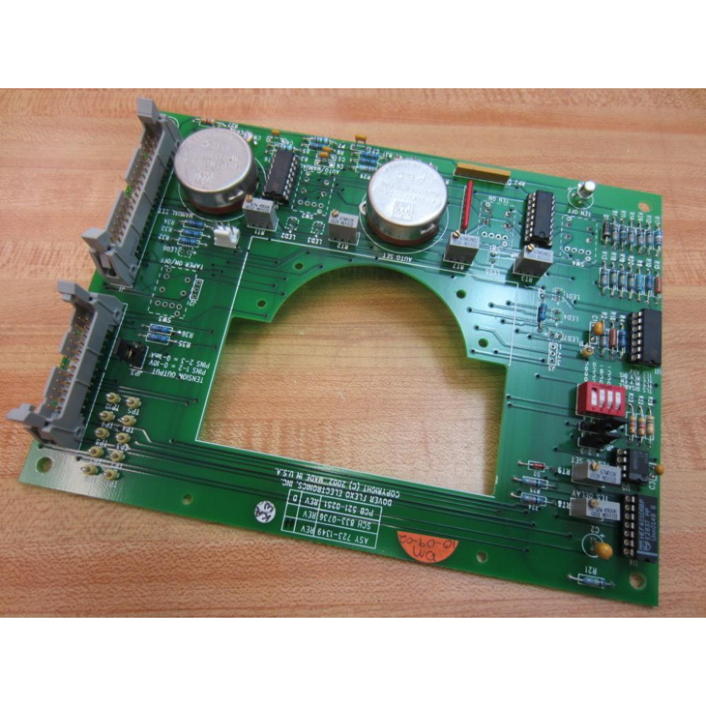 Dover Flexo 723-1349 Tension Control Board 7231349 - Used Dover Flexo 723-1349 Tension Control Board 7231349 - Used