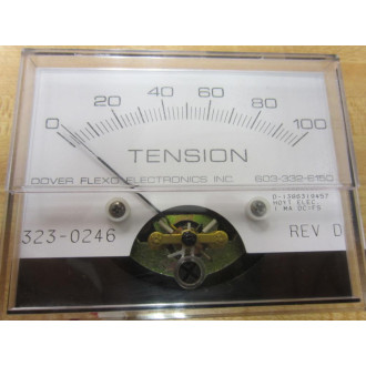 Dover Flexo 1150015 Tension Indicator 323-0246 - Used Dover Flexo 1150015 Tension Indicator 323-0246 - Used