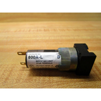 Allen Bradley 800A-L2F Pilot Light 800A-L White Lens Series B Allen Bradley 800A-L2F Pilot Light 800A-L White Lens Series B