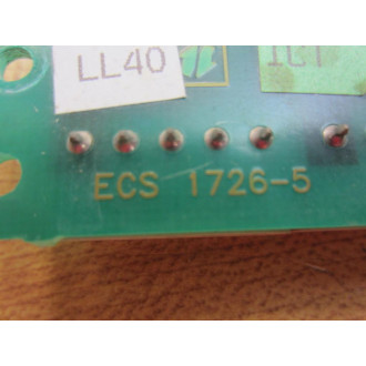 SIEI ECS 1726-5 TB0 Board ECS17265 - Used