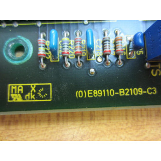 Siemens E89110-B2109-L1 Circuit Board E89110B2109L1 E89110-B2109-L1-E - Used