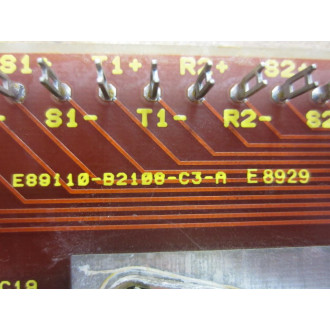 Siemens E89110-B21098-L1-A Circuit Board E89110-B2108-C3-A - Used