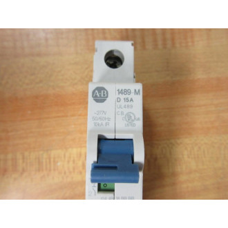 Allen Bradley 1489-M1D150 15A Circuit Breaker 1489M1D150 - New No Box Allen Bradley 1489-M1D150 15A Circuit Breaker 1489M1D150 - New No Box