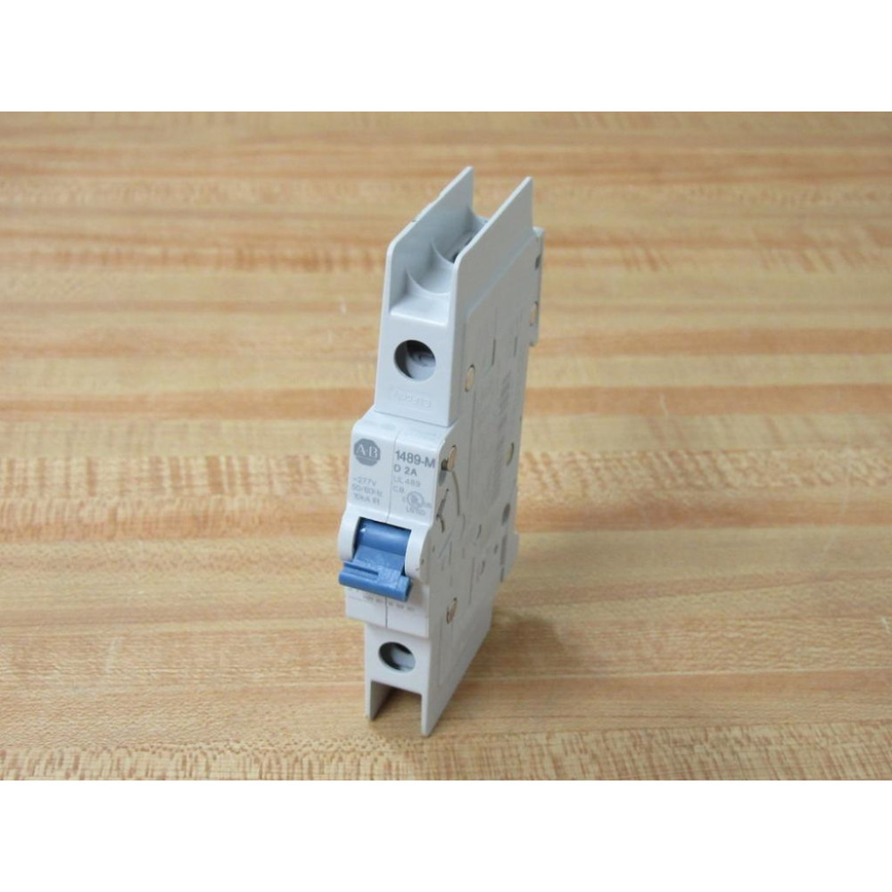 Allen Bradley 1489-M1D020 2A Circuit Breaker 1489M1D020 - New No Box Allen Bradley 1489-M1D020 2A Circuit Breaker 1489M1D020 - New No Box