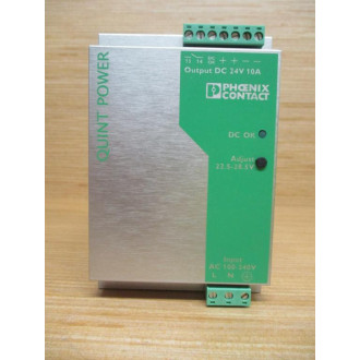 Phoenix Contact QUINT-PS-100-240AC24DC10 Power Supply 2938604 - Used