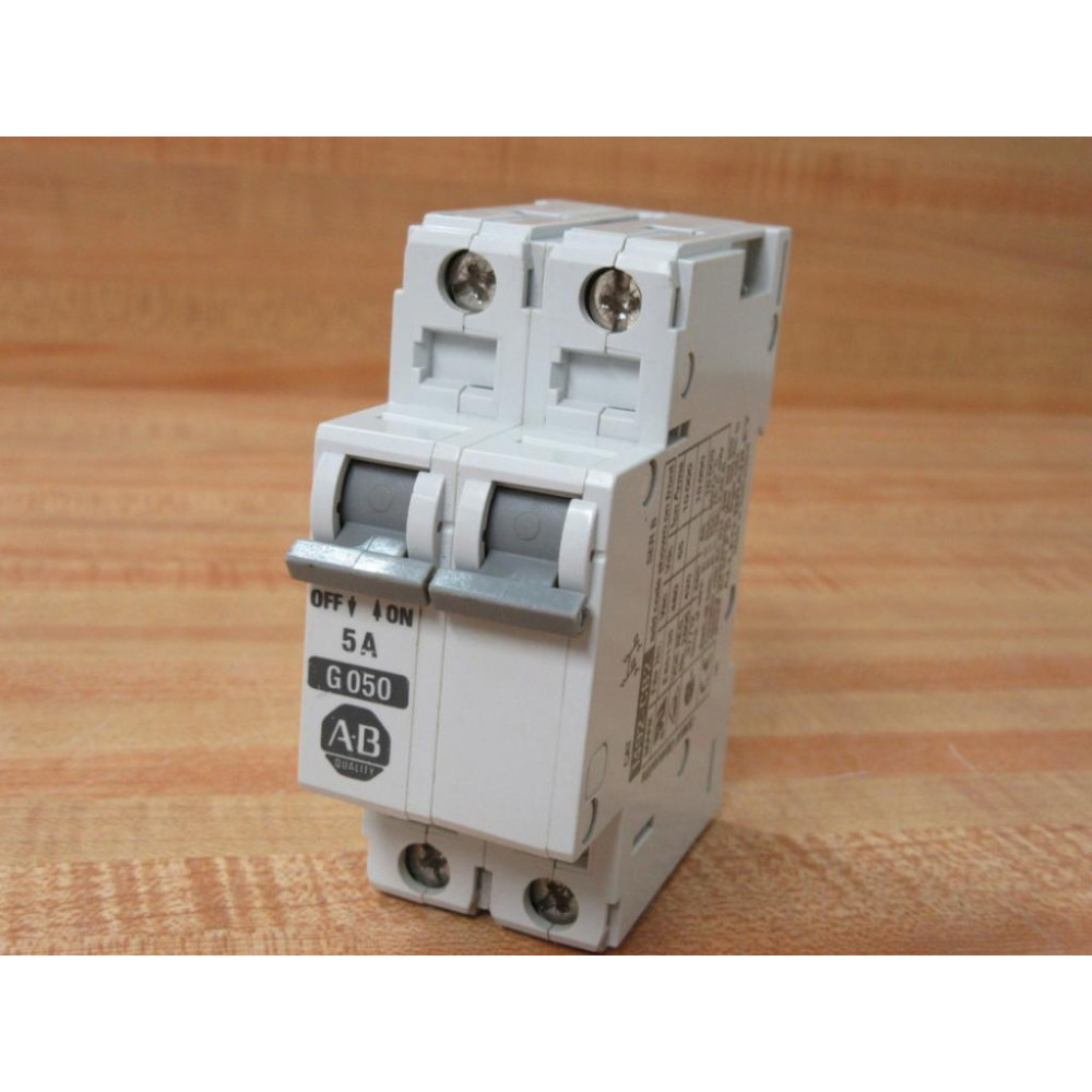 Allen Bradley 1492-CB2G050 Breaker 1492CB2G050 5A Series B - New No Box Allen Bradley 1492-CB2G050 Breaker 1492CB2G050 5A Series B - New No Box