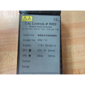 CAL Controls 992.11F 9900 Temperature Controller 99211F - Used CAL Controls 992.11F 9900 Temperature Controller 99211F - Used