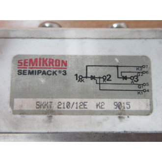 Semikron SKKT 21012E Allen Bradley Thyristor Diode Module 107427 - Used