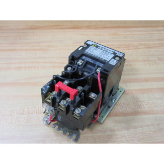 Square D 8536-SCO3S Contactor 8536-SC03S 7-12 HP - Used