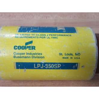 Bussmann LPJ-350SP Cooper Low-Peak Fuse LPJ350SP - New No Box Bussmann LPJ-350SP Cooper Low-Peak Fuse LPJ350SP - New No Box