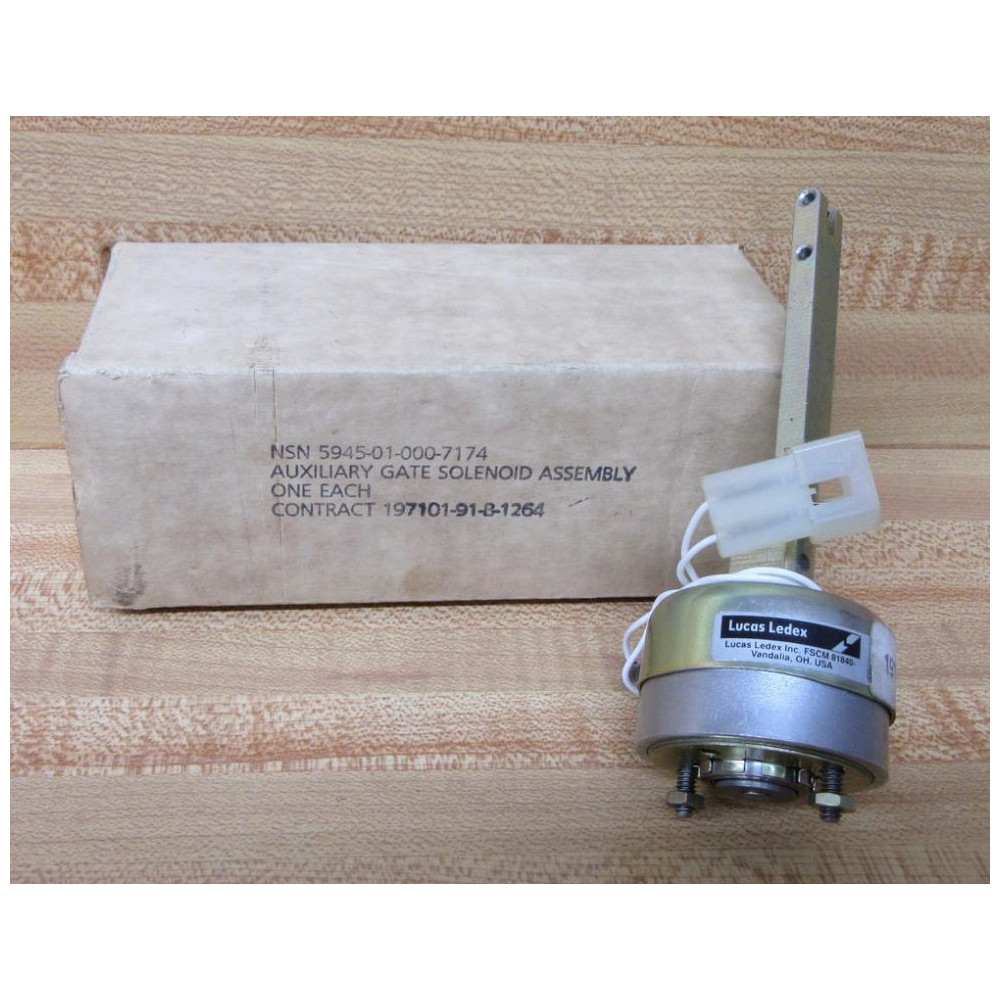Lucas Ledex 5945-01-000-7174 Solenoid Assy 191171-001