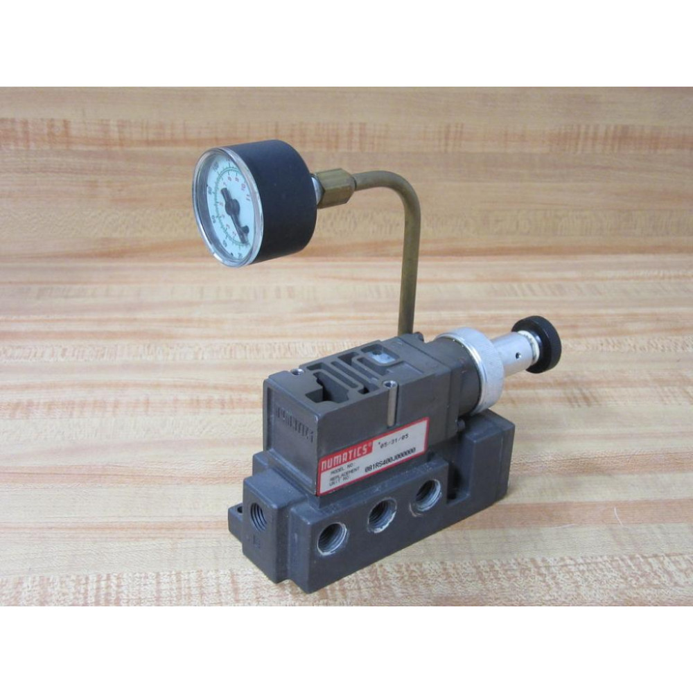 Numatics 081RS400J000000 Regulator Kit 0-160 PSI 0-11 Bar wbase - Used Numatics 081RS400J000000 Regulator Kit 0-160 PSI 0-11 Bar wbase - Used