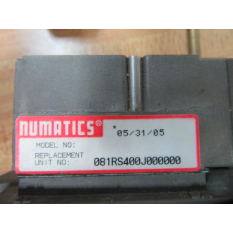 Numatics 081RS400J000000 Regulator Kit 0-160 PSI 0-11 Bar wbase - Used Numatics 081RS400J000000 Regulator Kit 0-160 PSI 0-11 Bar wbase - Used