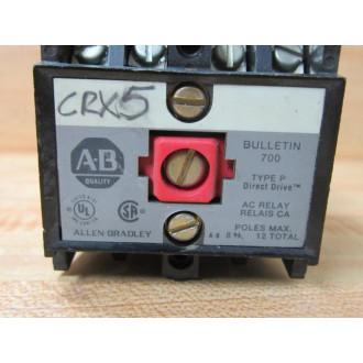 Allen Bradley 700-P000A1 Relay 700P000A1 Series B - Used