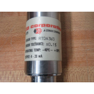 Conax Buffalo XSCB Thermal Sensor RTD43W3 3-78" - New No Box Conax Buffalo XSCB Thermal Sensor RTD43W3 3-78" - New No Box