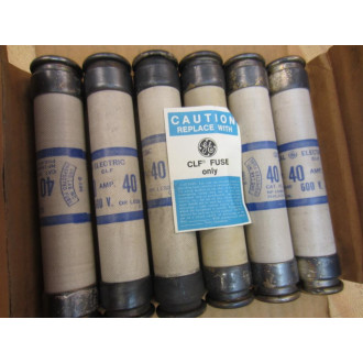 General Electric GF6840 GE Type CLF Fuse (Pack of 6) General Electric GF6840 GE Type CLF Fuse (Pack of 6)