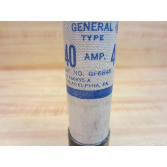 General Electric GF6840 GE Type CLF Fuse (Pack of 6) General Electric GF6840 GE Type CLF Fuse (Pack of 6)
