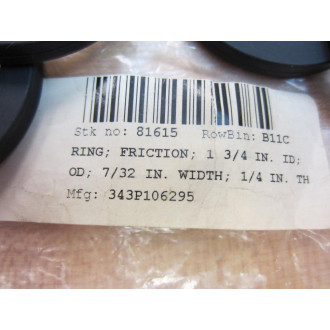 343P106295 Friction Ring (Pack of 4) 343P106295 Friction Ring (Pack of 4)