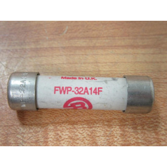 Buss FWP-32A14F Bussmann Fuse Cross Ref 1EH96 (Pack of 9) - Used Buss FWP-32A14F Bussmann Fuse Cross Ref 1EH96 (Pack of 9) - Used