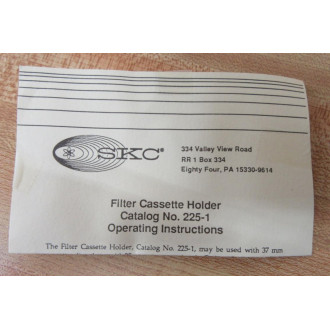 SKC 225-1 Filter Cassette Holder 2251