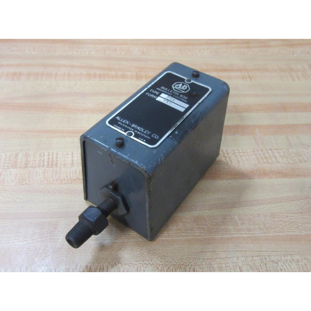 Allen Bradley 836-P11-PKC Pressure Control Switch 836P11PKC - Used Allen Bradley 836-P11-PKC Pressure Control Switch 836P11PKC - Used