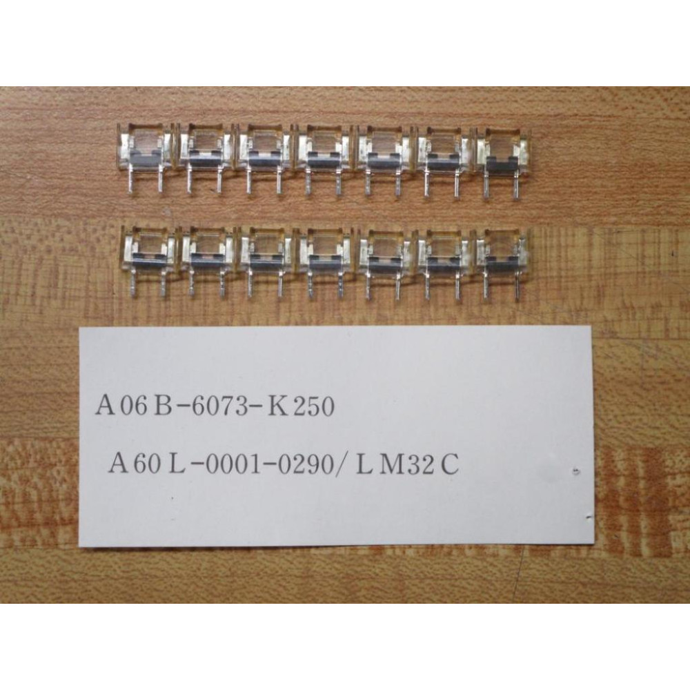 Fanuc A06B-6073-K250 Fuse A60L-0001-0290LM32C (Pack of 14) - New No Box Fanuc A06B-6073-K250 Fuse A60L-0001-0290LM32C (Pack of 14) - New No Box