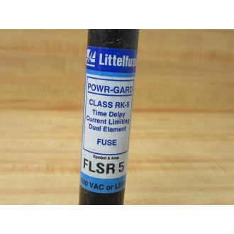 Littelfuse FLSR-5 Fuse Cross Ref 486L22, FLSR005 (Pack of 4) - New No Box