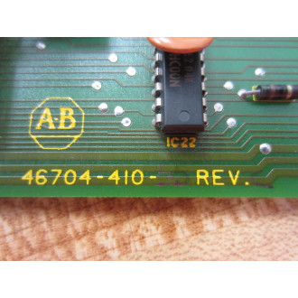 Allen Bradley 46704-410-55 Circuit Board 4670441055 - Used