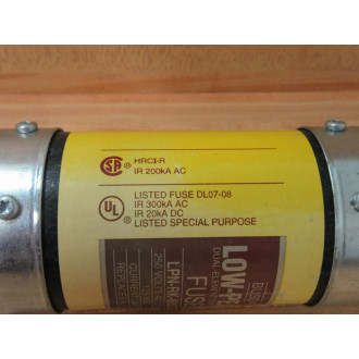 Bussmann LPN-RK-600SP Low-Peak Fuse LPNRK600SP - New No Box Bussmann LPN-RK-600SP Low-Peak Fuse LPNRK600SP - New No Box