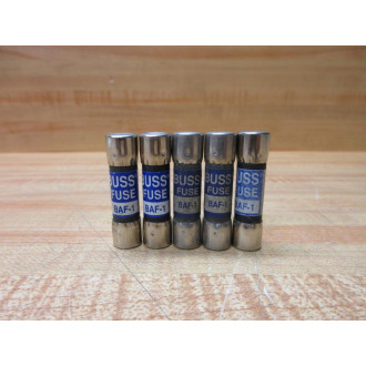 Buss BAF-1 Bussmann Fuse Cross Ref 6F159 (Pack of 5) - New No Box