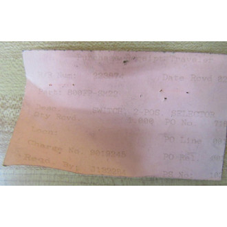 Allen Bradley 800FP-SM22 Selector Switch 800FPSM22 2 Position - New No Box Allen Bradley 800FP-SM22 Selector Switch 800FPSM22 2 Position - New No Box