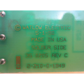 Watlow Loyola QPAC 32 Power Board QPAC32 Rev.C - Used