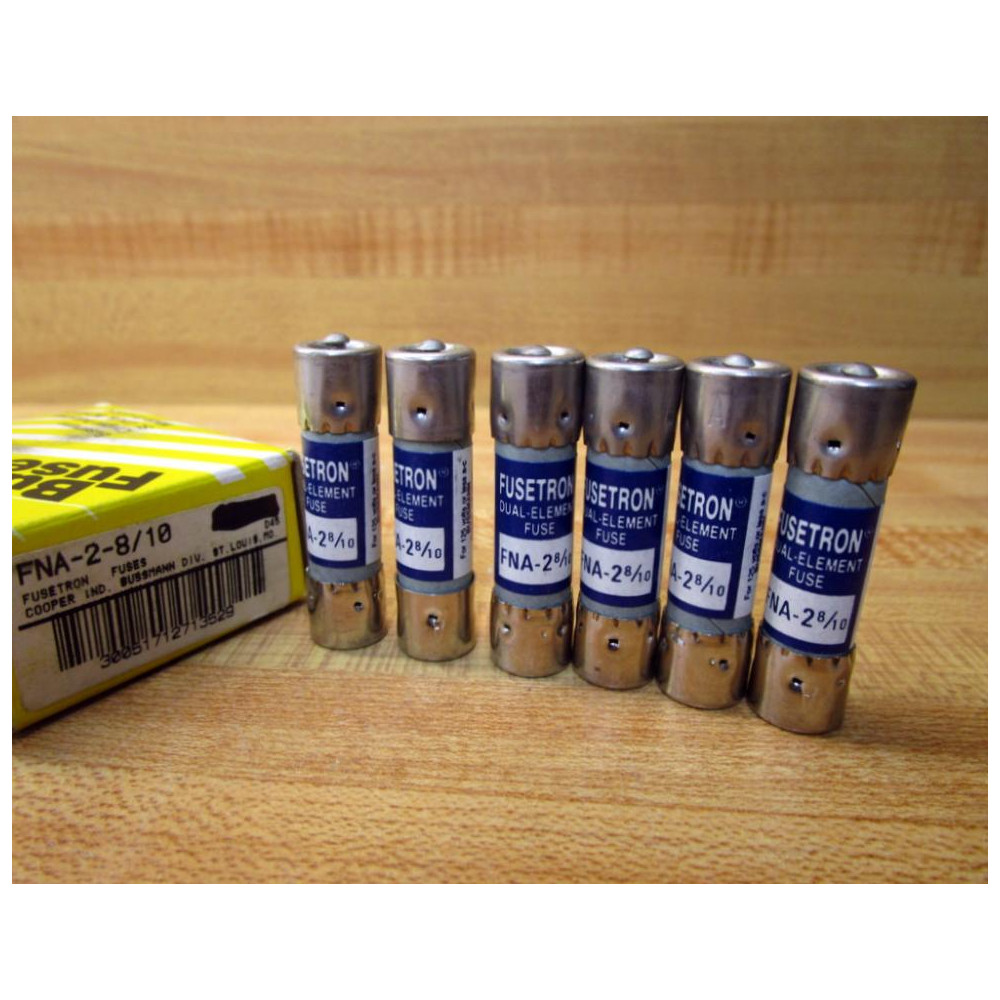 Cooper FNA-2-810 Fuse FNA2810 (Pack of 6) Cooper FNA-2-810 Fuse FNA2810 (Pack of 6)