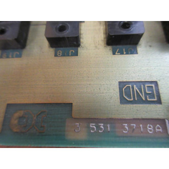 Cincinnati Milacron 3-531-3718A Backplane 35313718A - Used