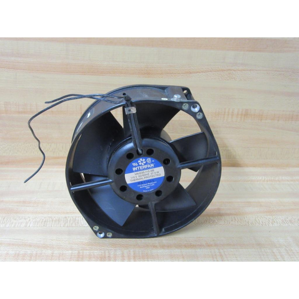 Interfan MM235-115-6B Axial Fan MM2351156B - Used Interfan MM235-115-6B Axial Fan MM2351156B - Used