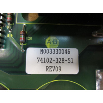 Allen Bradley 74102-328-51 Axis Power Board 7410232851 Rev.09 - Used