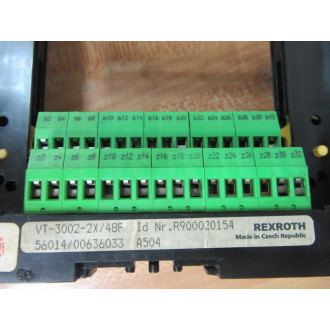 Rexroth VT-3002-2X48F CP Card Holder VT30022X48F - Used
