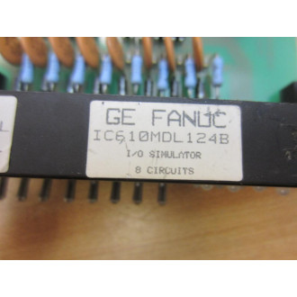 General Electric IC610MDL124B GE IO SimulatorBoard - Used