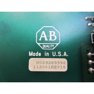 Allen Bradley 112061 Circuit Board Rev.18 - Used