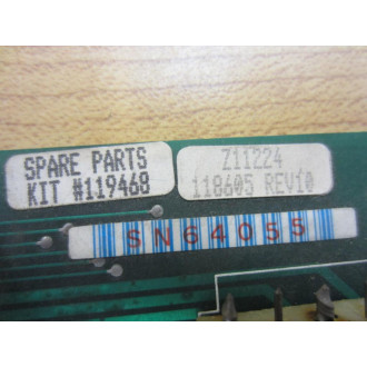 Allen Bradley 118605 Circuit Board 117468 - Used