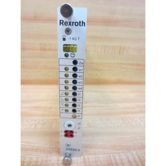 Rexroth VT-VRPA2-2-10V0T5 VRPA2-2 Analog Amplifier Card VTVRPA2210V0T5 - Used