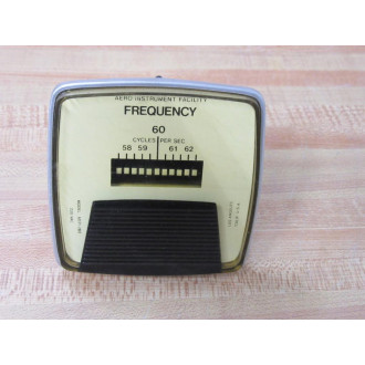 Aero 6D31-283 Frequency Meter 6D31283 Aero 6D31-283 Frequency Meter 6D31283