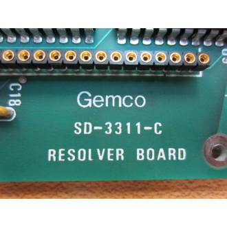 Gemco SD-3311-C Resolver Board EP-0016700-C - Used